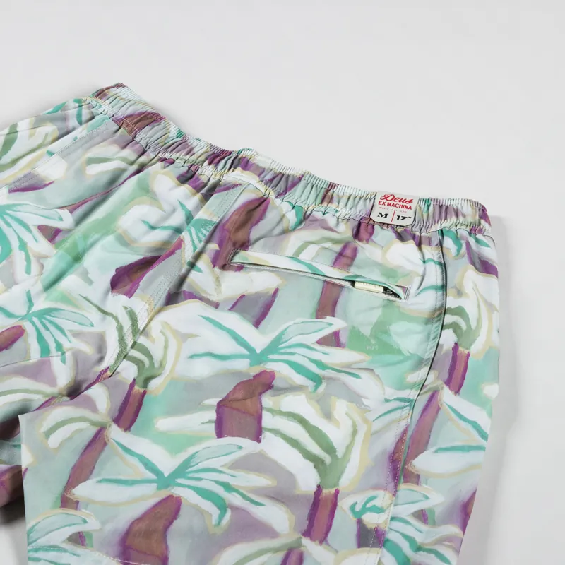 Deus Ex Machina Palms Boardshort Sea Foam-3