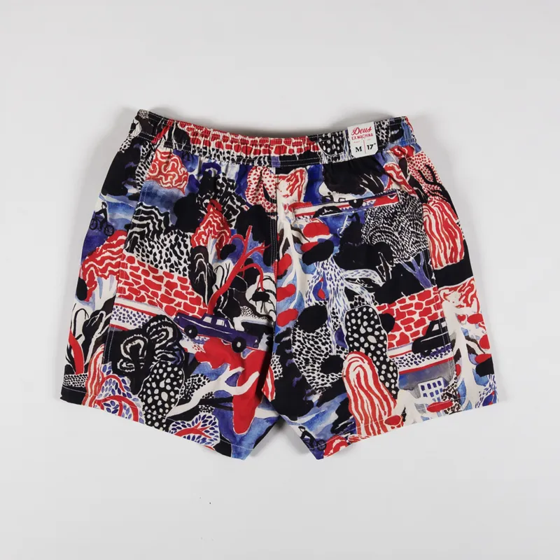 Deus Ex Machina Iceblink Boardshort Royal-1