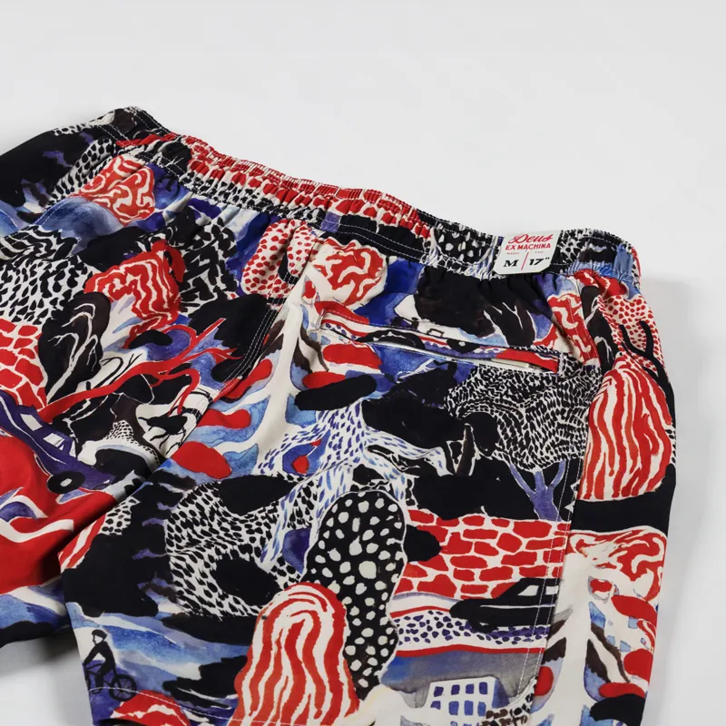 Deus Ex Machina Iceblink Boardshort Royal-3