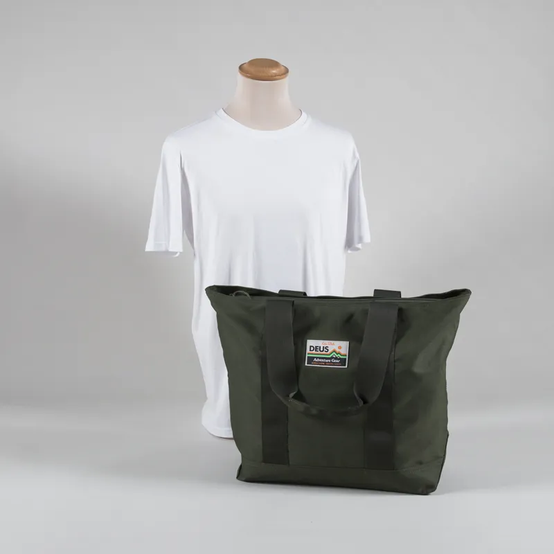 Deus Ex Machina Hinterlands Tote Bag Olive-2