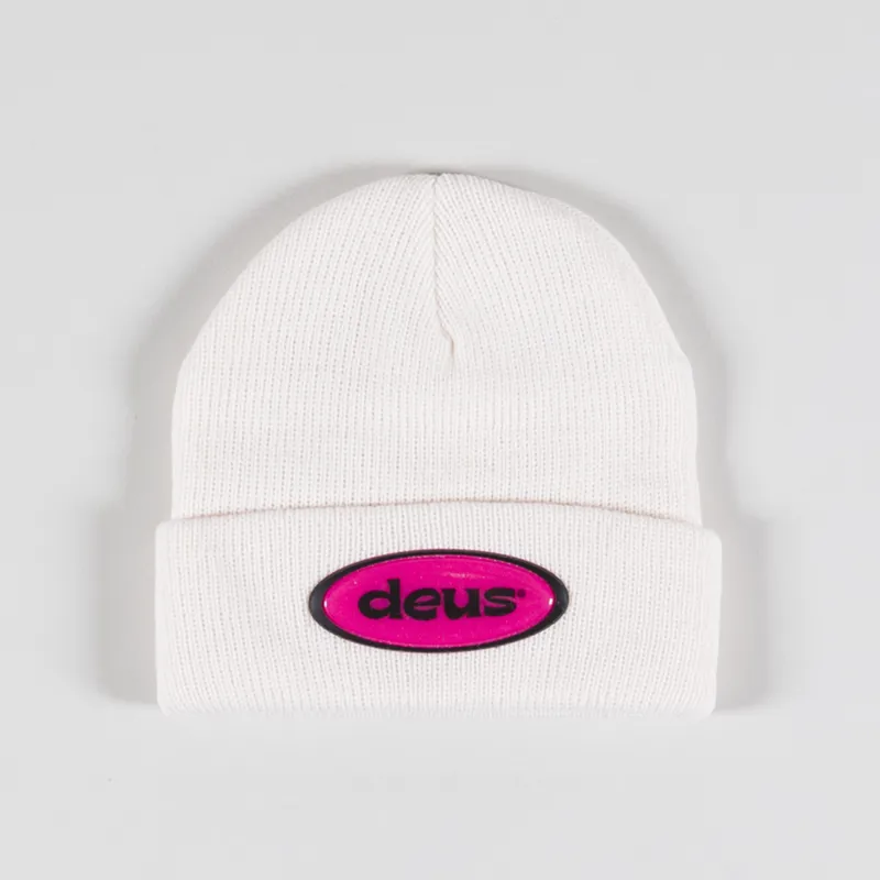Deus Ex Machina Dizzy Beanie White Sand