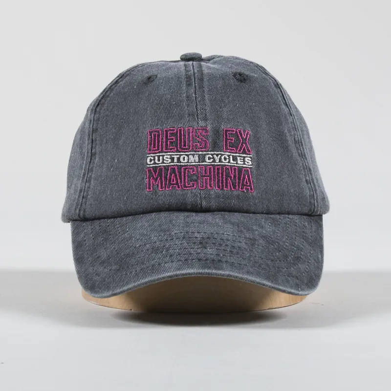 Deus Ex Machina Beam Dad Cap Black-1