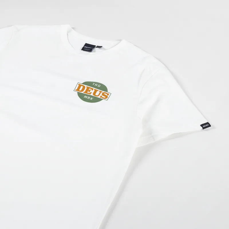 Deus Ex Machina Hot Streak T Shirt Vintage White-3