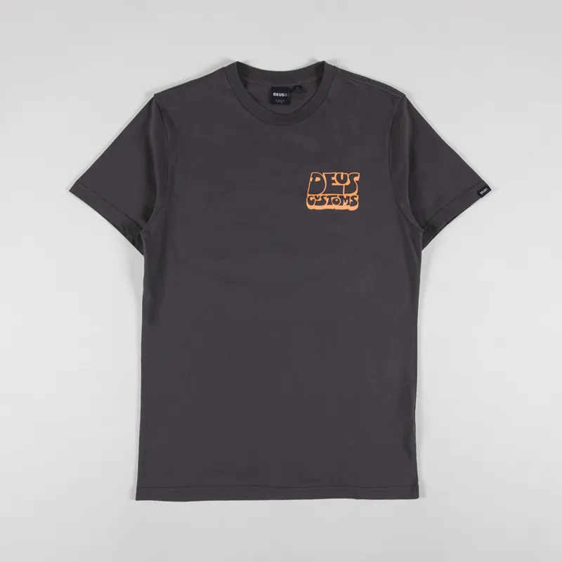 Deus Ex Machina Duke T Shirt Anthracite-1