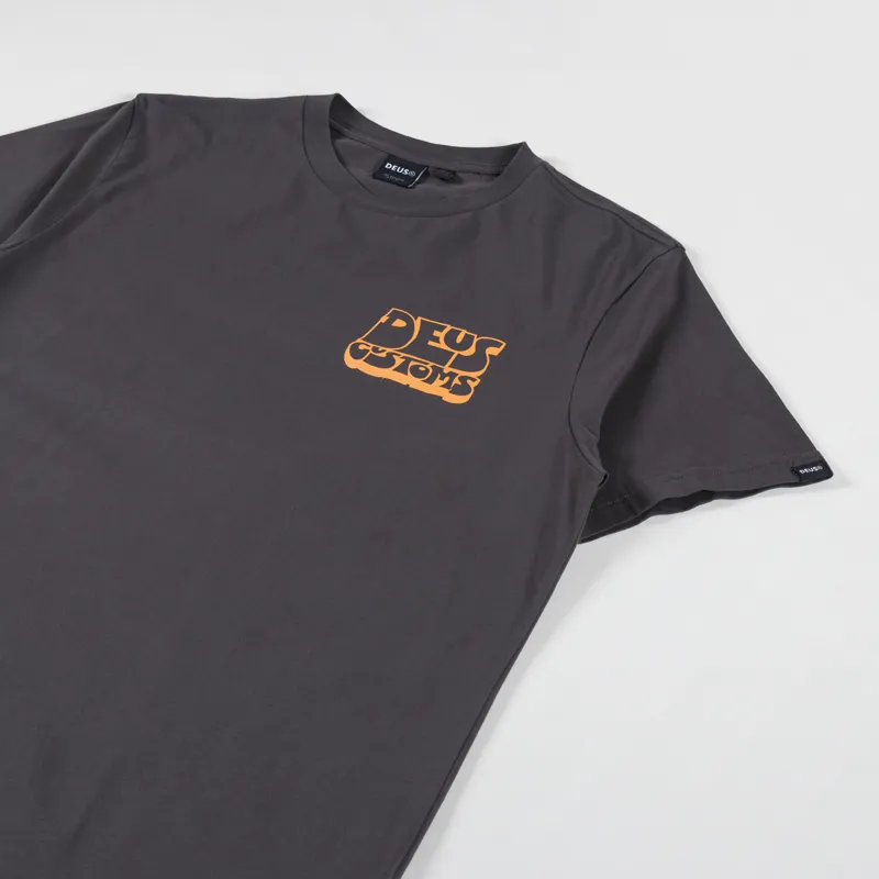 Deus Ex Machina Duke T Shirt Anthracite-3
