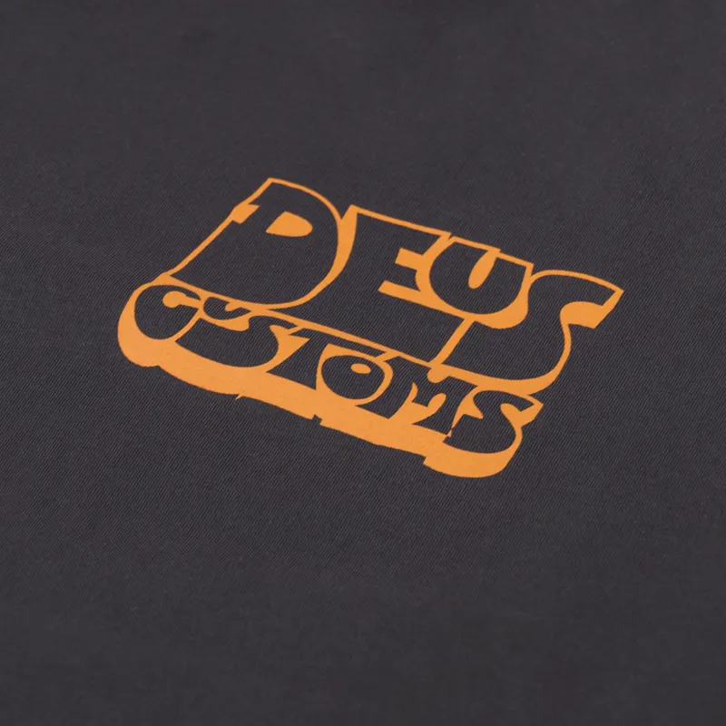Deus Ex Machina Duke T Shirt Anthracite-5