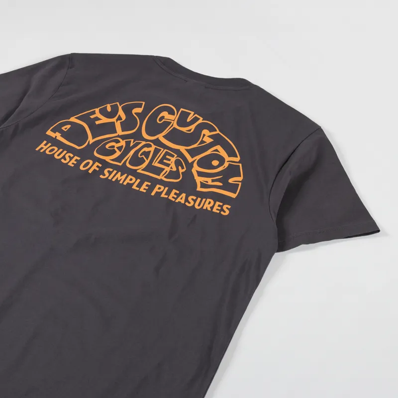 Deus Ex Machina Duke T Shirt Anthracite-2
