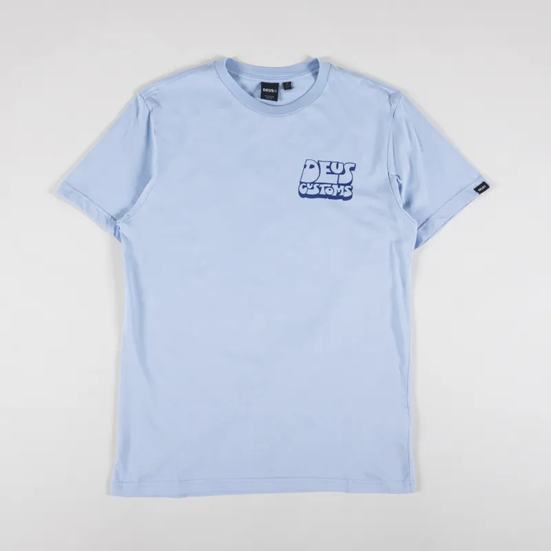 Deus Ex Machina Duke T Shirt Soft Chambray-1