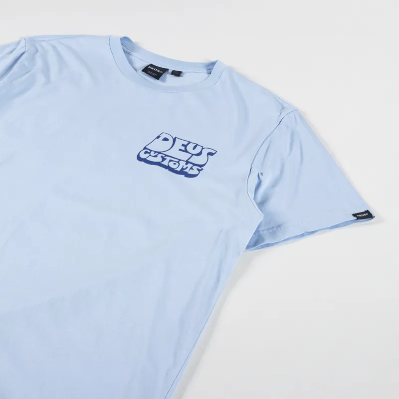 Deus Ex Machina Duke T Shirt Soft Chambray-3