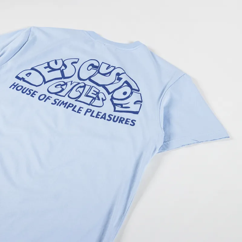 Deus Ex Machina Duke T Shirt Soft Chambray-2