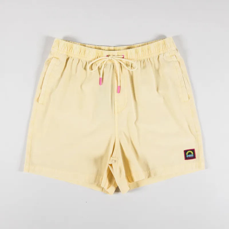 Deus Ex Machina Sandbar Acid Shorts Mimosa Gold