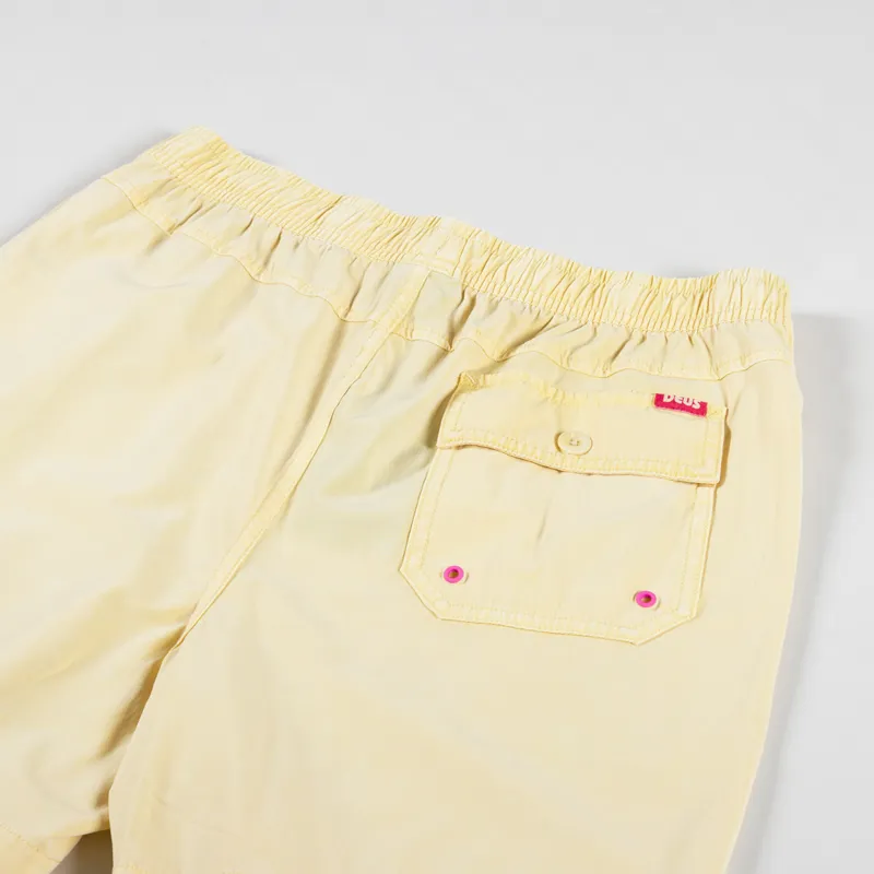 Deus Ex Machina Sandbar Acid Shorts Mimosa Gold-3