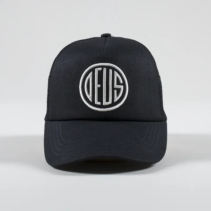 Deus Ex Machina Pill Trucker Cap Black-1