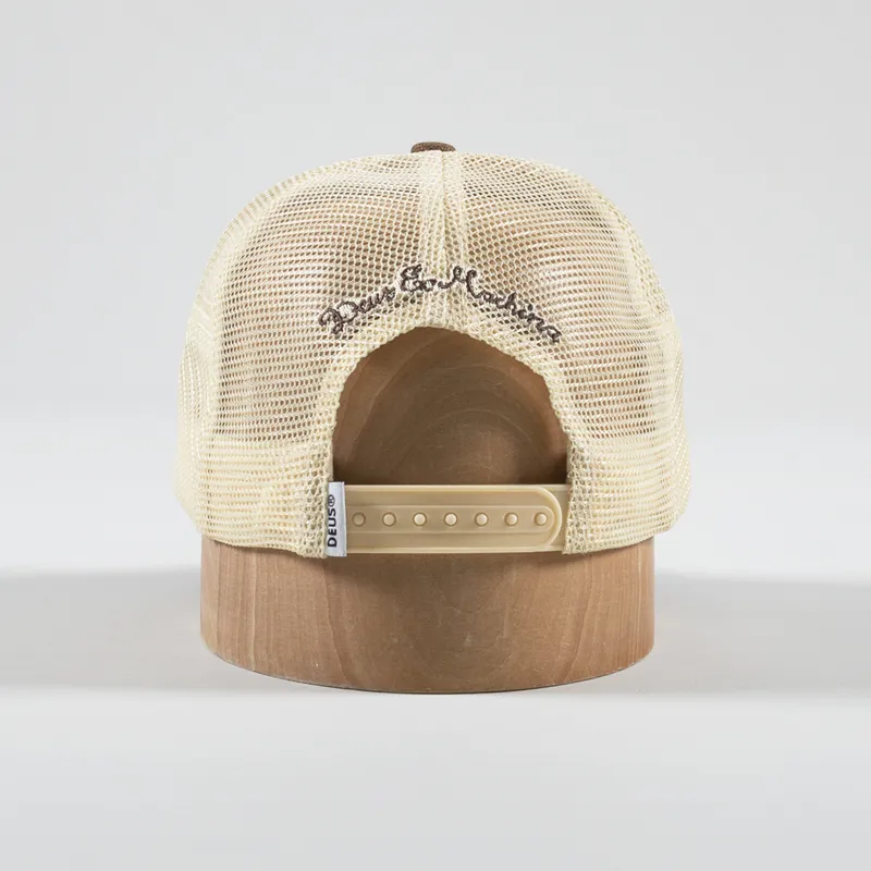 Deus Ex Machina Pill Trucker Cap Brown-3