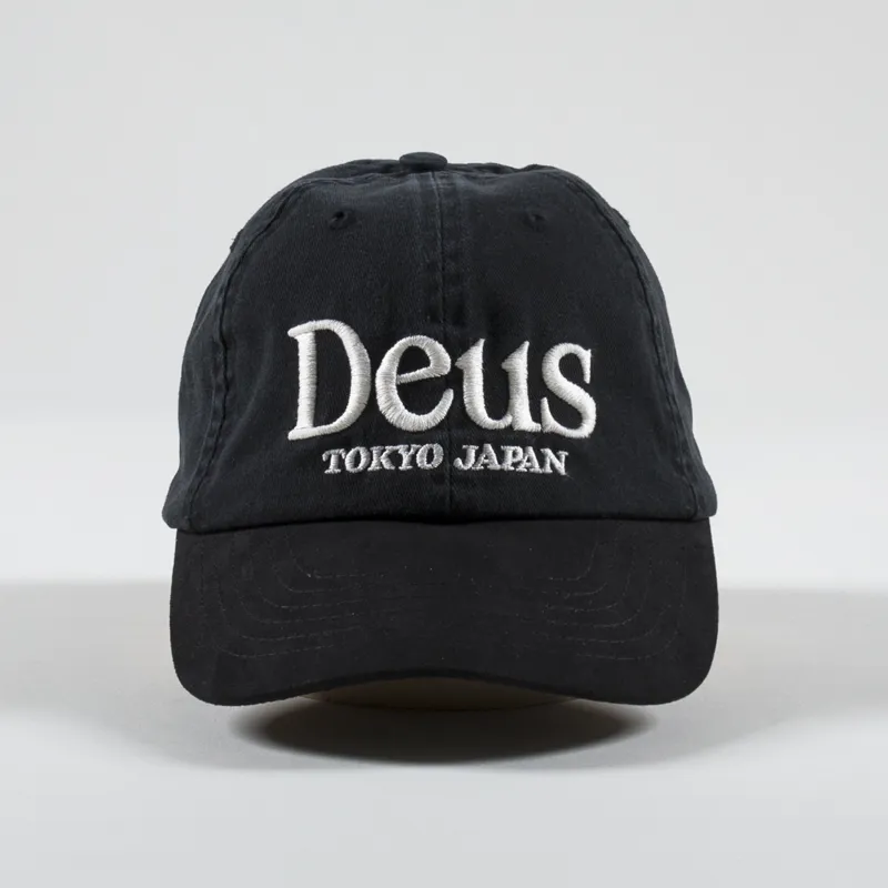Deus Ex Machina Metro Dad Cap Black-1