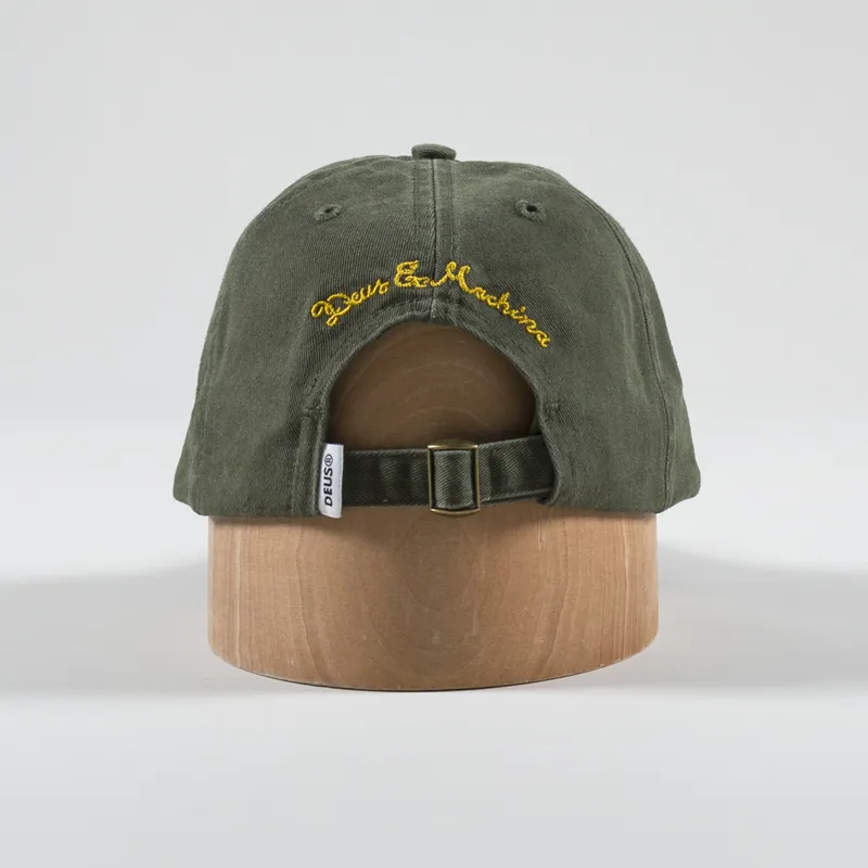 Deus Ex Machina Metro Dad Cap Green-3