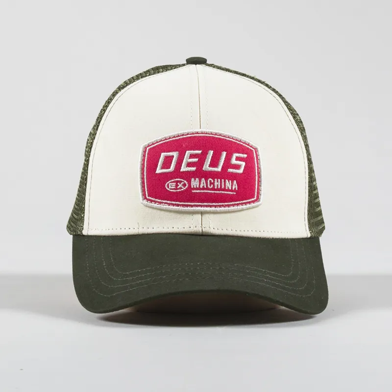 Deus Ex Machina Passenger Trucker Vintage White-1