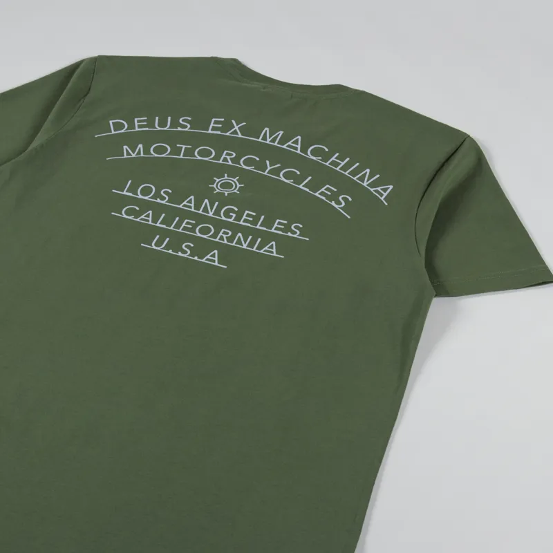 Deus Ex Machina Madison T Shirt Clover-2