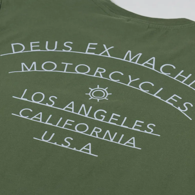 Deus Ex Machina Madison T Shirt Clover-4