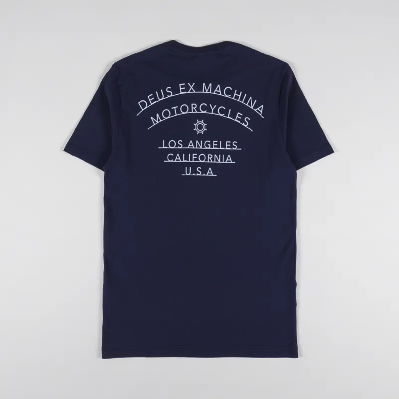 Deus Ex Machina Madison T Shirt Navy
