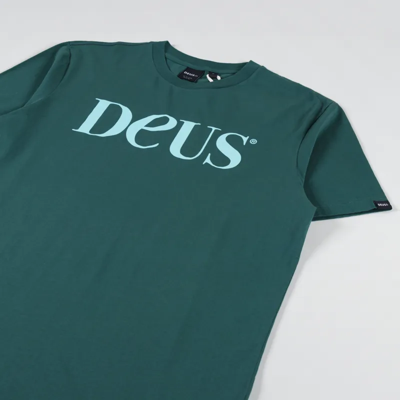 Deus Ex Machina Rico T Shirt Jasper Green-1