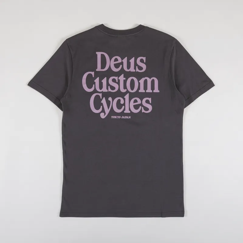 Deus Ex Machina Metro T Shirt Anthracite