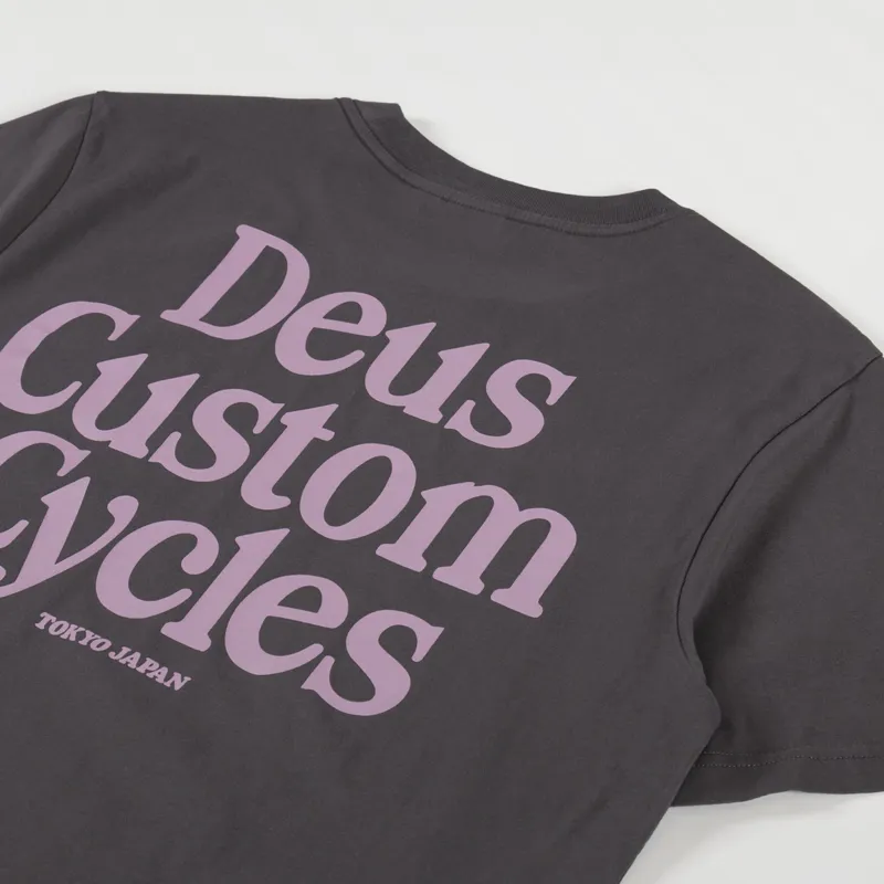 Deus Ex Machina Metro T Shirt Anthracite-2