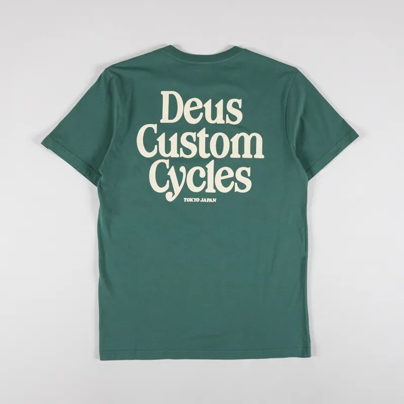 Deus Ex Machina Metro T Shirt Work Green