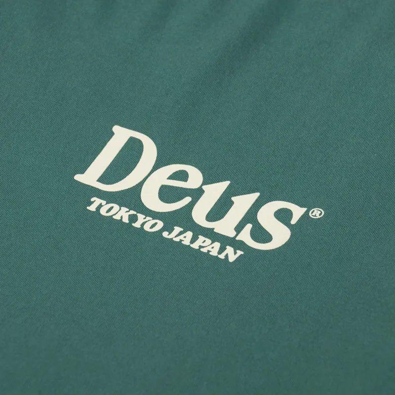 Deus Ex Machina Metro T Shirt Work Green-5