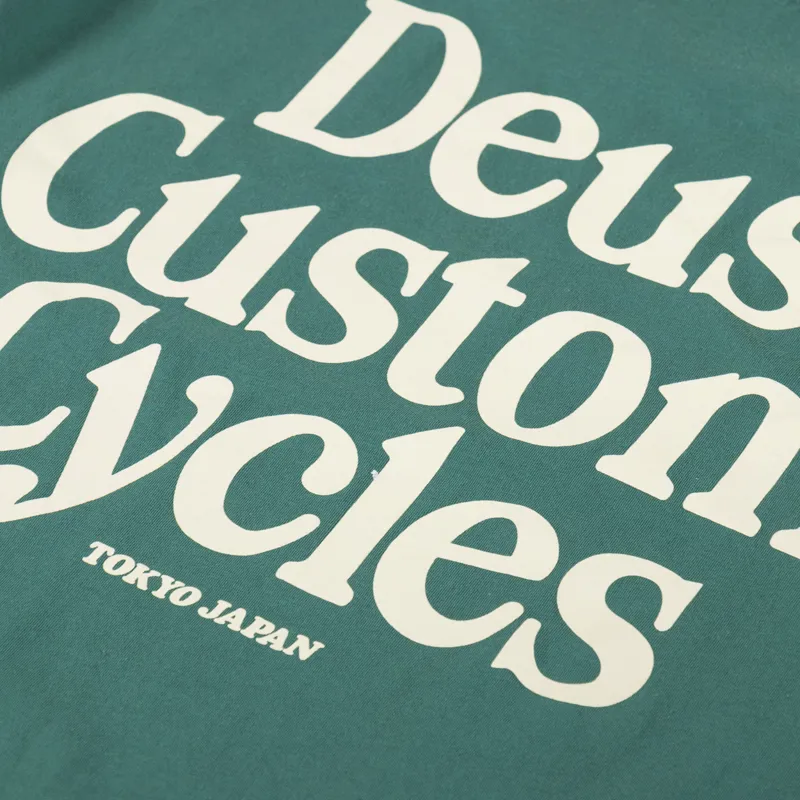 Deus Ex Machina Metro T Shirt Work Green-4