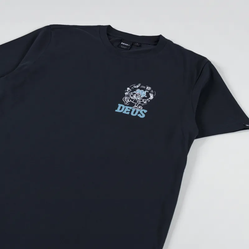 Deus Ex Machina New Redline T Shirt Black-3