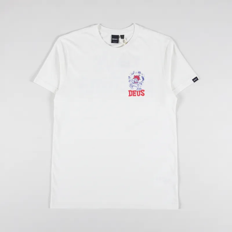 Deus Ex Machina New Redline T Shirt Vintage White-1