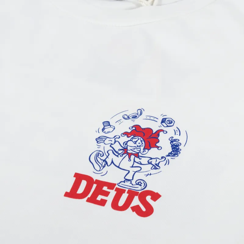 Deus Ex Machina New Redline T Shirt Vintage White-5