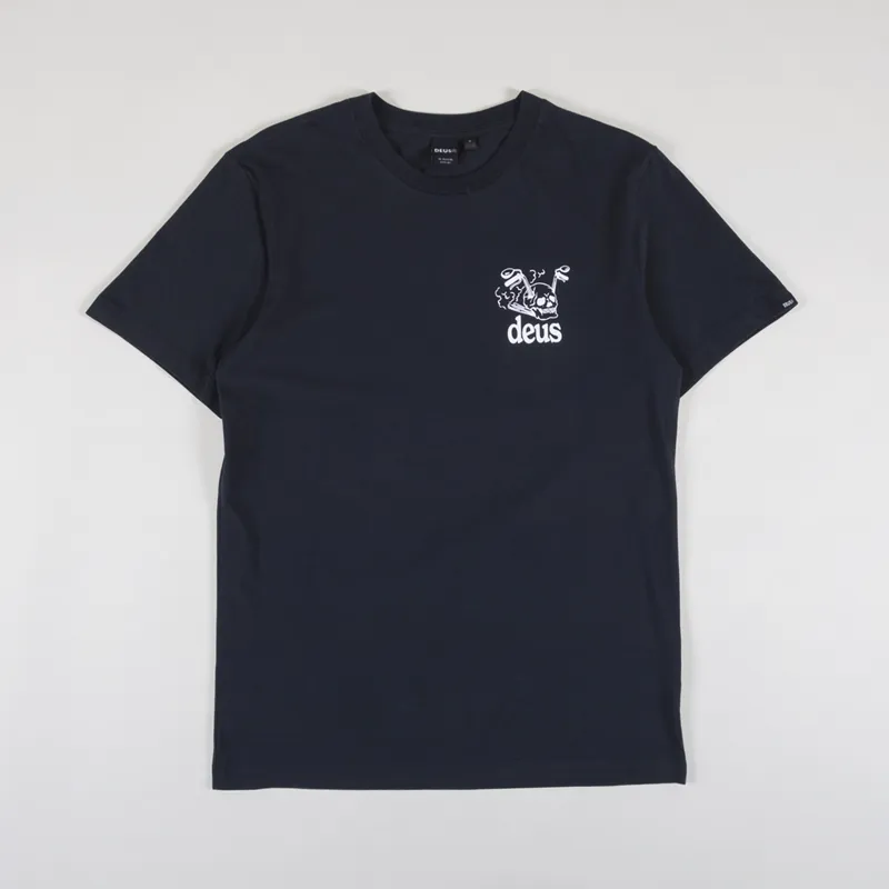 Deus Ex Machina Crossroad T Shirt Black-1