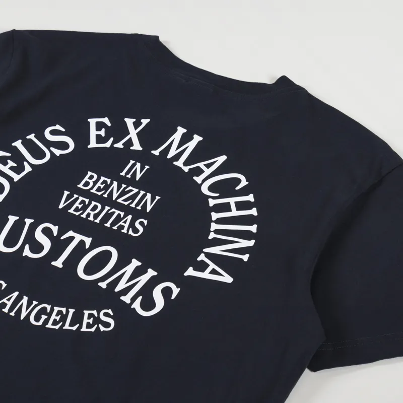 Deus Ex Machina Crossroad T Shirt Black-2