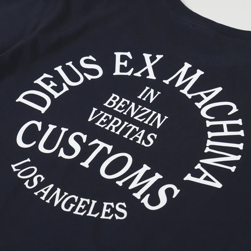Deus Ex Machina Crossroad T Shirt Black-4