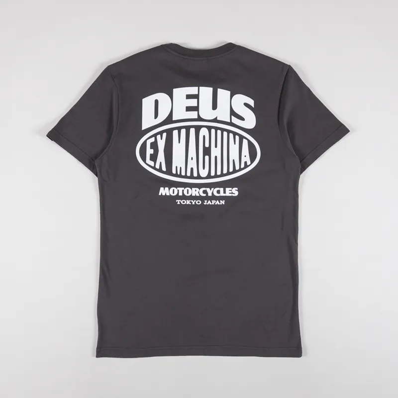 Deus Ex Machina Bellwhether T Shirt Anthracite