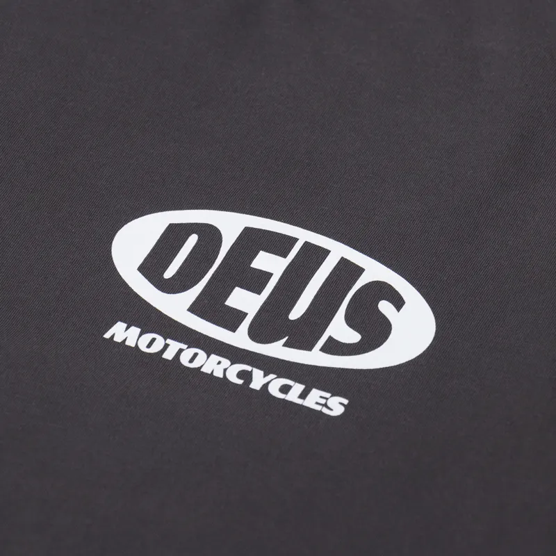 Deus Ex Machina Bellwhether T Shirt Anthracite-5