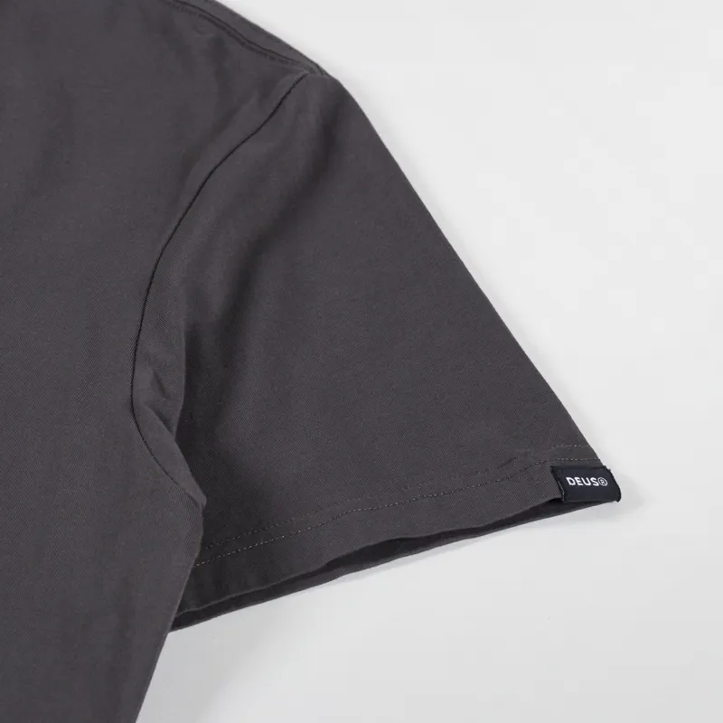 Deus Ex Machina Bellwhether T Shirt Anthracite-6