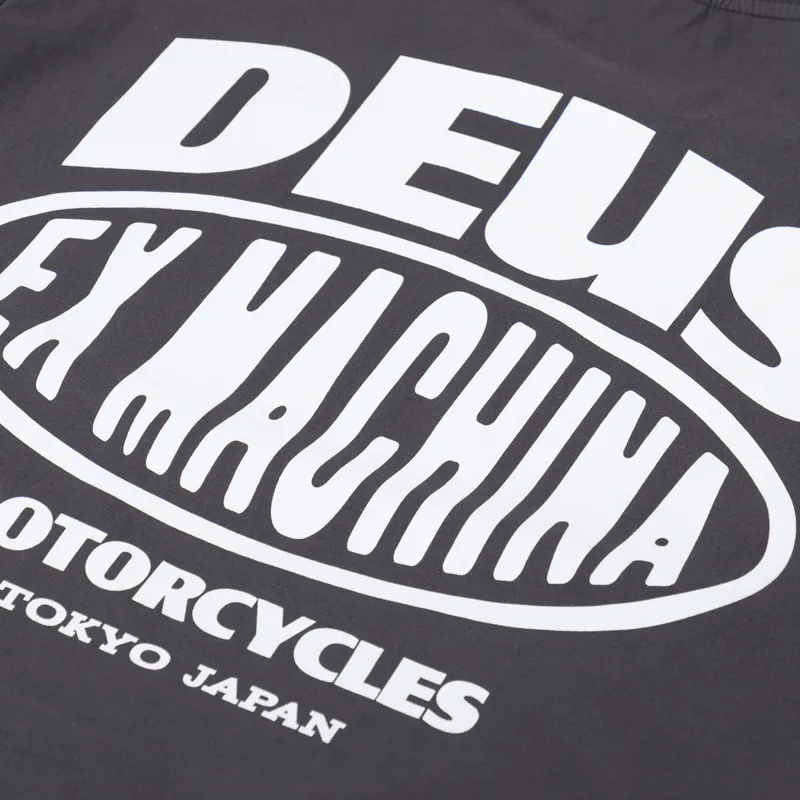 Deus Ex Machina Bellwhether T Shirt Anthracite-4