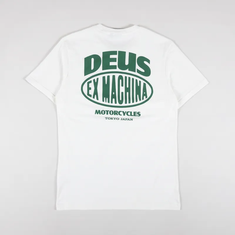 Deus Ex Machina Bellwhether T Shirt Vintage White