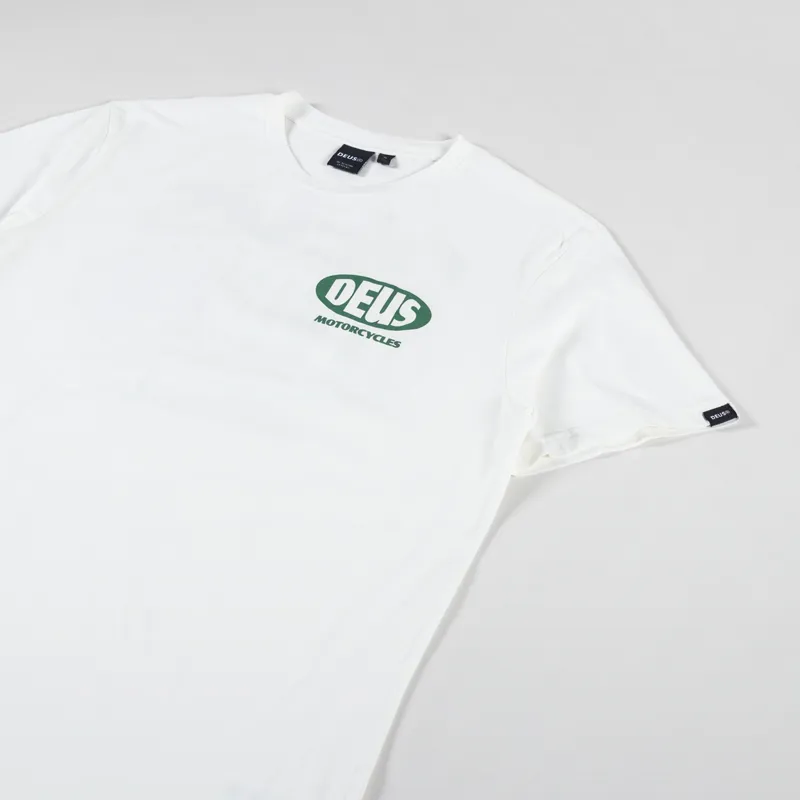 Deus Ex Machina Bellwhether T Shirt Vintage White-3