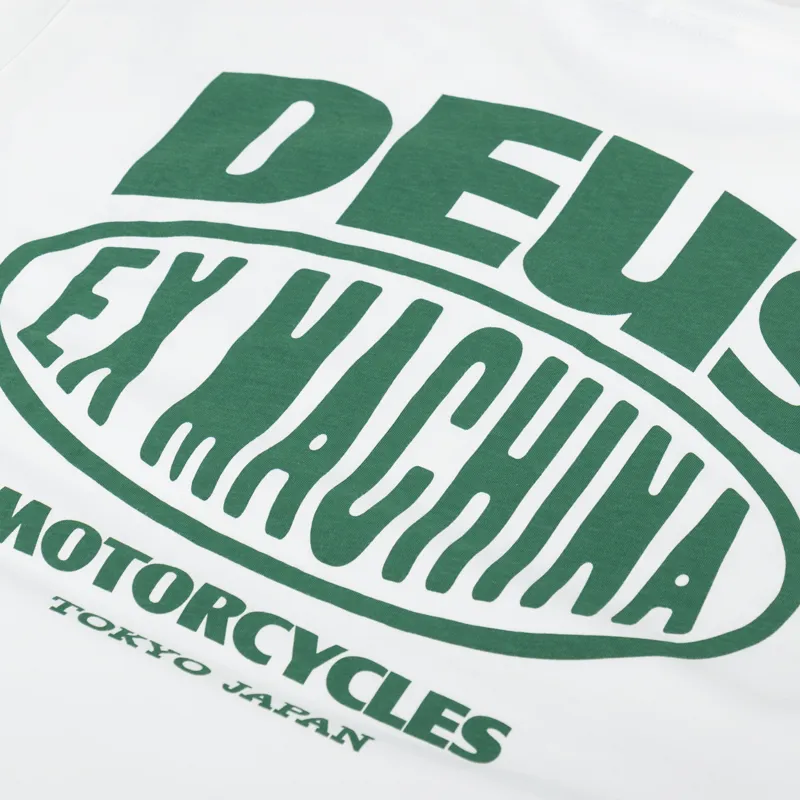 Deus Ex Machina Bellwhether T Shirt Vintage White-4