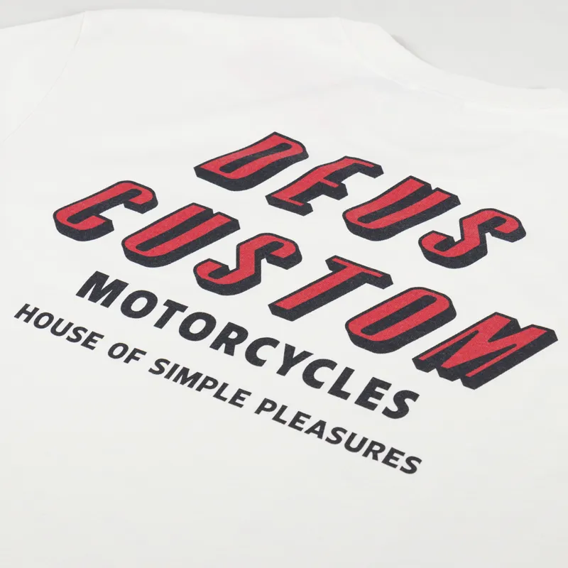 Deus Ex Machina Shimmy T Shirt Vintage White-4