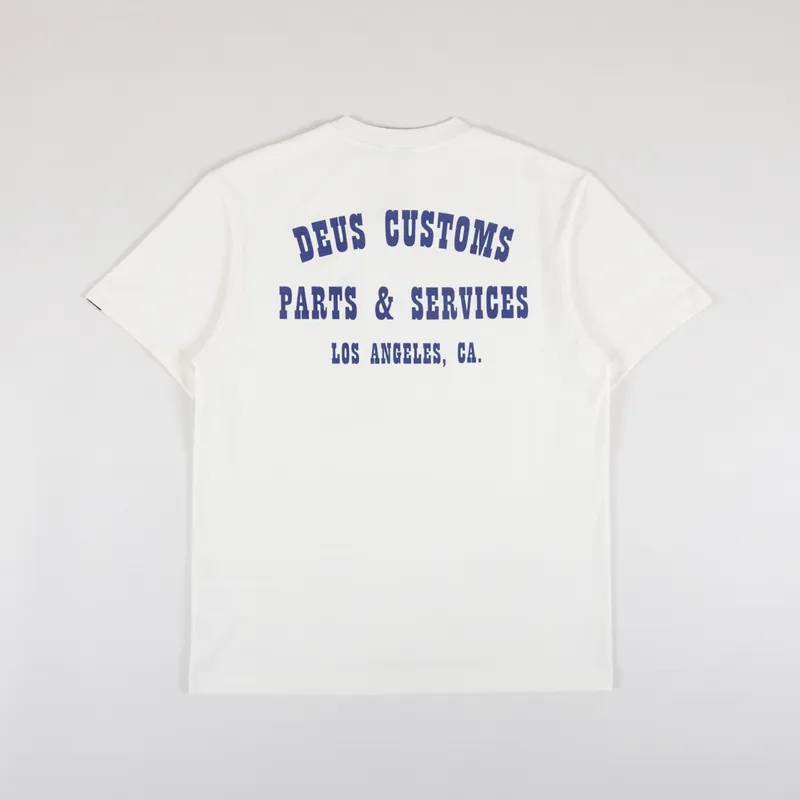 Deus Ex Machina Old Town T Shirt Dirty White