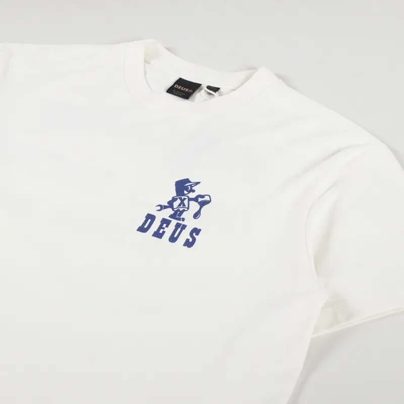 Deus Ex Machina Old Town T Shirt Dirty White-3