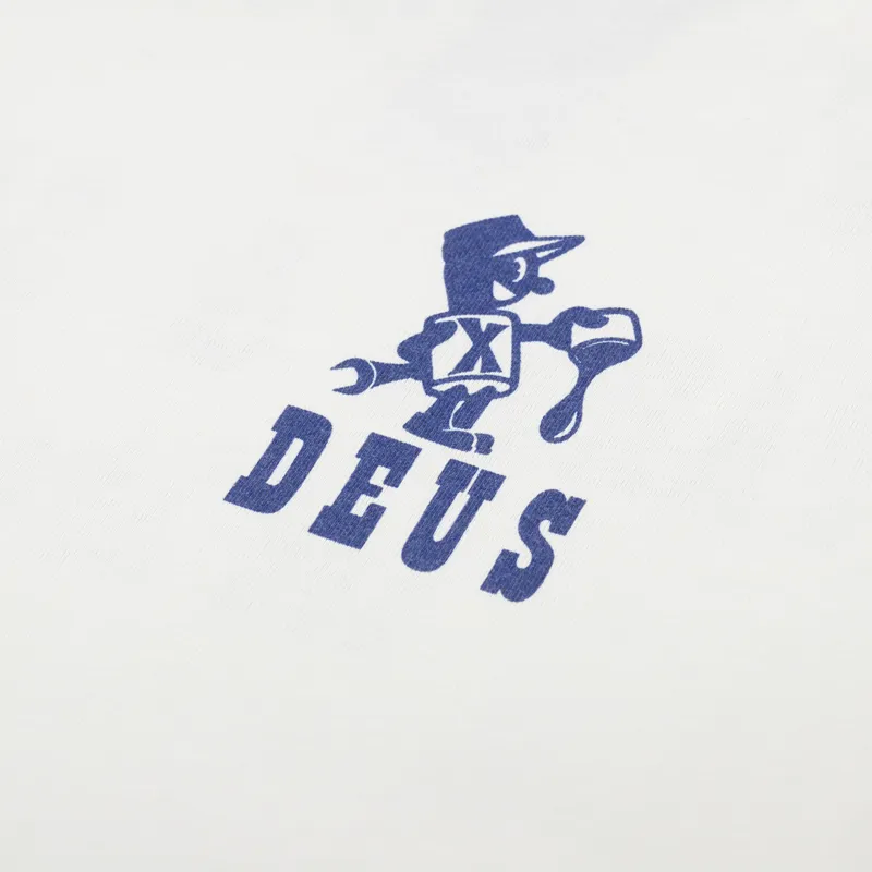 Deus Ex Machina Old Town T Shirt Dirty White-5