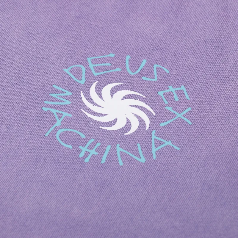 Deus Ex Machina Custom Leisure T Shirt Deep Blue-5