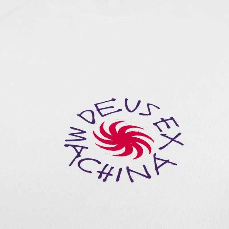 Deus Ex Machina Custom Leisure T Shirt Dirty White-5