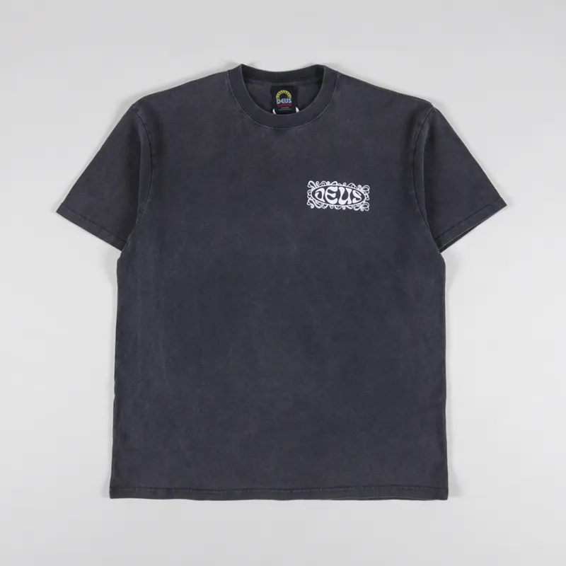 Deus Ex Machina Paddle T Shirt Anthracite-1